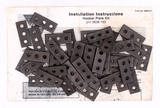 Three Hole Hooker Plate Kit Part Number - 0636-154 For Arctic Cat