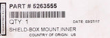 Genuine Polaris Inner Shield Box Mount Part Number - 5263555