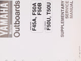 Yamaha F50U T50U Service Manual PN LIT-18616-FT-50