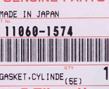 Genuine Kawasaki Cylinder Gasket Part Number - 11060-1574