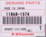 Genuine Kawasaki Cylinder Gasket Part Number - 11060-1574