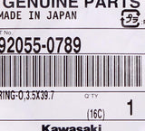 Genuine Kawasaki O-Ring Part Number - 92055-0789