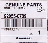 Genuine Kawasaki O-Ring Part Number - 92055-0789
