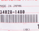 Genuine Kawasaki Left Foot Pedal Part Number - 34028-1480