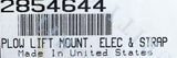 Genuine Polaris Plow Lift Kit Part Number - 2854644