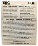 EBC Brake Pad Set Part Number - FA232X For Polaris