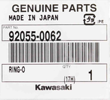 Genuine Kawasaki O-Ring Part Number - 92055-0062