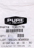 Genuine Polaris Male Snap Rivet Part Number - 7081478