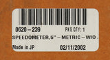 Metric Speedometer Part Number - 0620- 239 For Arctic Cat
