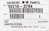 Kawasaki Cap 92210-3784