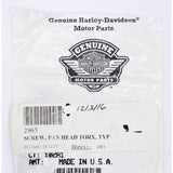 Harley-Davidson Type A Pan Head Torx Screw Part Number - 2965