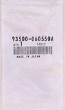 Kawasaki Screw PN 93500-060550A