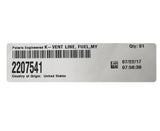 Polaris Fuel Vent Line PN 2207541