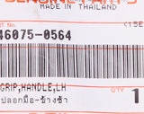 Genuine Kawasaki Left Handle Bar Grip Part Number - 56075-0564
