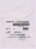Polaris Rubber Flat Washer PN N70400006