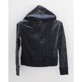 Harley-Davidson Contrasting Lace Zippered Hoodie S Part Number - 96080-17Vw/000S