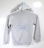 Aston Martin Grey Hoodie Child Size Small Part Number - 704716S
