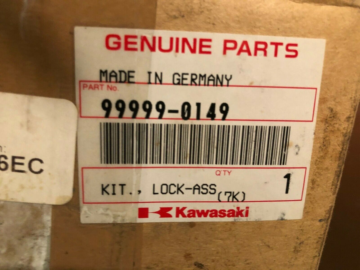 Genuine Kawasaki Lock Kit Latch Assembly Part Number - 99999