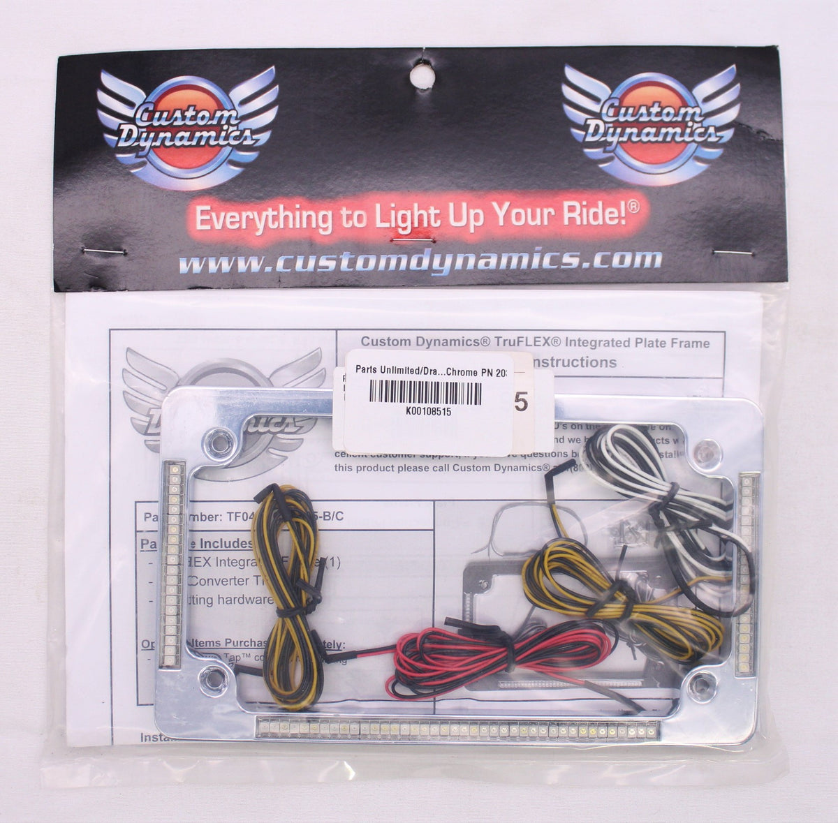 Parts Unlimited/Drag Specialties Frame Lp Truflex Chrome PN 20300768