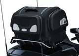 Kuryakyn XKursion XTR4.0 Seat/RKurack Bag Black, 20” x 12” x 14”