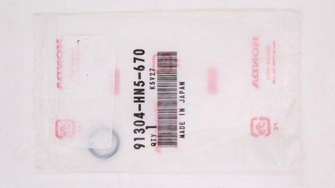 Genuine Honda O-Ring, 12.7X1.9 Part Number - 91304-HN5-670