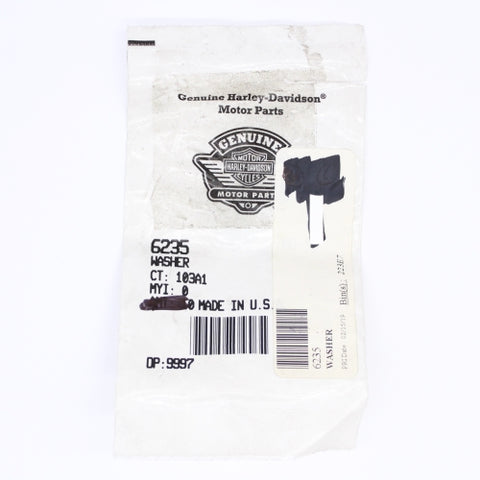 Harley-Davidson Washer Part Number - 6235 (Pack Of 3)