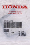 Honda Side Net Wire Part Number - 67312-HL3-A00