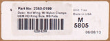 Memphis Shades Hot Wing, W/ Nylon Clamps PN 2350-0199