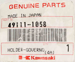Genuine Kawasaki Governor Holder Part Number - 49111-1058