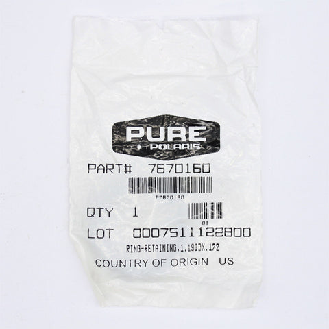 Polaris Retaining Ring PN 7670160