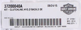 Harley-Davidson Kit - Clutchline, Hyd, D'Back, 0 De Part Number - 37200040A