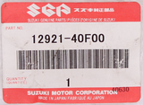 Genuine Suzuki Valve Spring Part Number - 12921-40F00