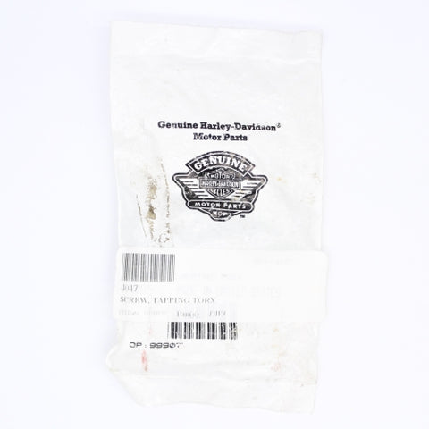 Genuine Harley-Davidson Tapping Star Screw Part Number - 4047 (Pack of 2)