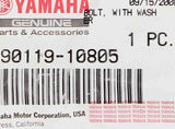 Yamaha Bolt W/Washer PN 90119-10805-00