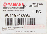 Yamaha Bolt W/Washer PN 90119-10805-00
