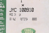 Genuine Land Rover Clip Part Number - JYC100910
