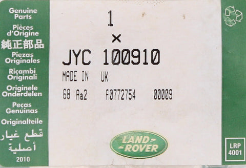 Genuine Land Rover Clip Part Number - JYC100910