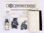 Harley-Davidson Windshield Silk Screen Repair Kit Part Number - 57651-07