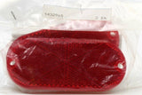 POLARIS OEM NOS SNOWMOBILE MOTORCYCLE RED REFLECTOR 1 3/8" X 3 1/8"  5432965