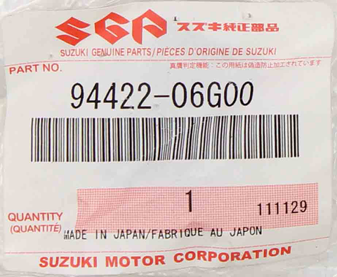 Genuine Suzuki Cushion Part Number - 94422-06G00