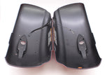Red Saddlebag Lids Part Number - 5450214-639
