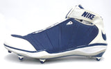Nike Zoom Super Bad II TD White and Blue Football Cleats - Size 16