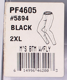 Pepper Fleece Men's Bottom W/ Fly 2X-Large PN PF4605