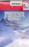 Pepper Fleece Relaxed Fit Youth Bottoms X-Small PN PF4601