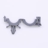 Rosebud Clip (Gray) Part Number - 7080886 For Polaris