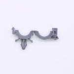 Rosebud Clip (Gray) Part Number - 7080886 For Polaris