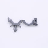 Rosebud Clip (Gray) Part Number - 7080886 For Polaris