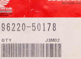 Genuine Honda Roller Part Number - 96220-50178