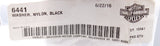 Harley-Davidson Nylon Washer (Black) Part Number - 6441