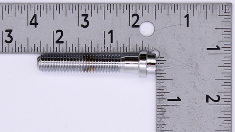 Chrome Screw Part Number - 94266-95 For Harley-Davidson